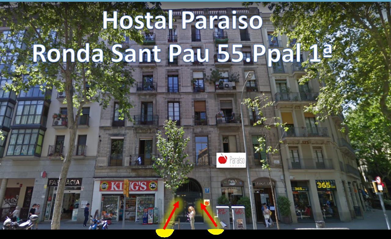 Paraiso Hostel Barcelona Exterior foto